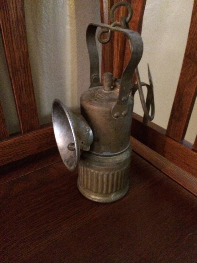 My Dad's Carbide Lamp